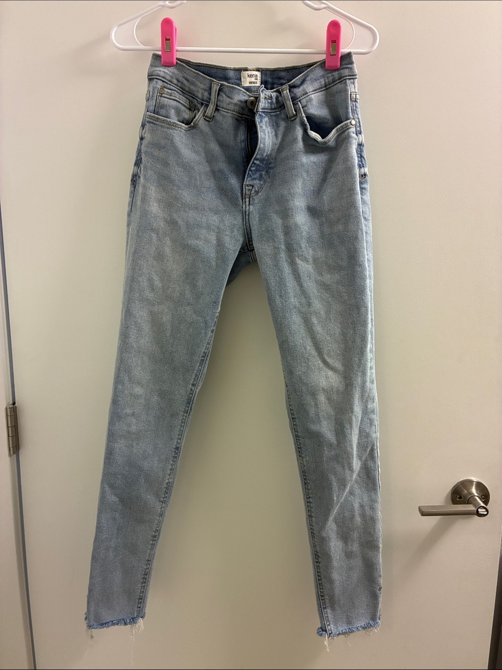 Kensie Light Blue VintageLuxe Skinny Jeans